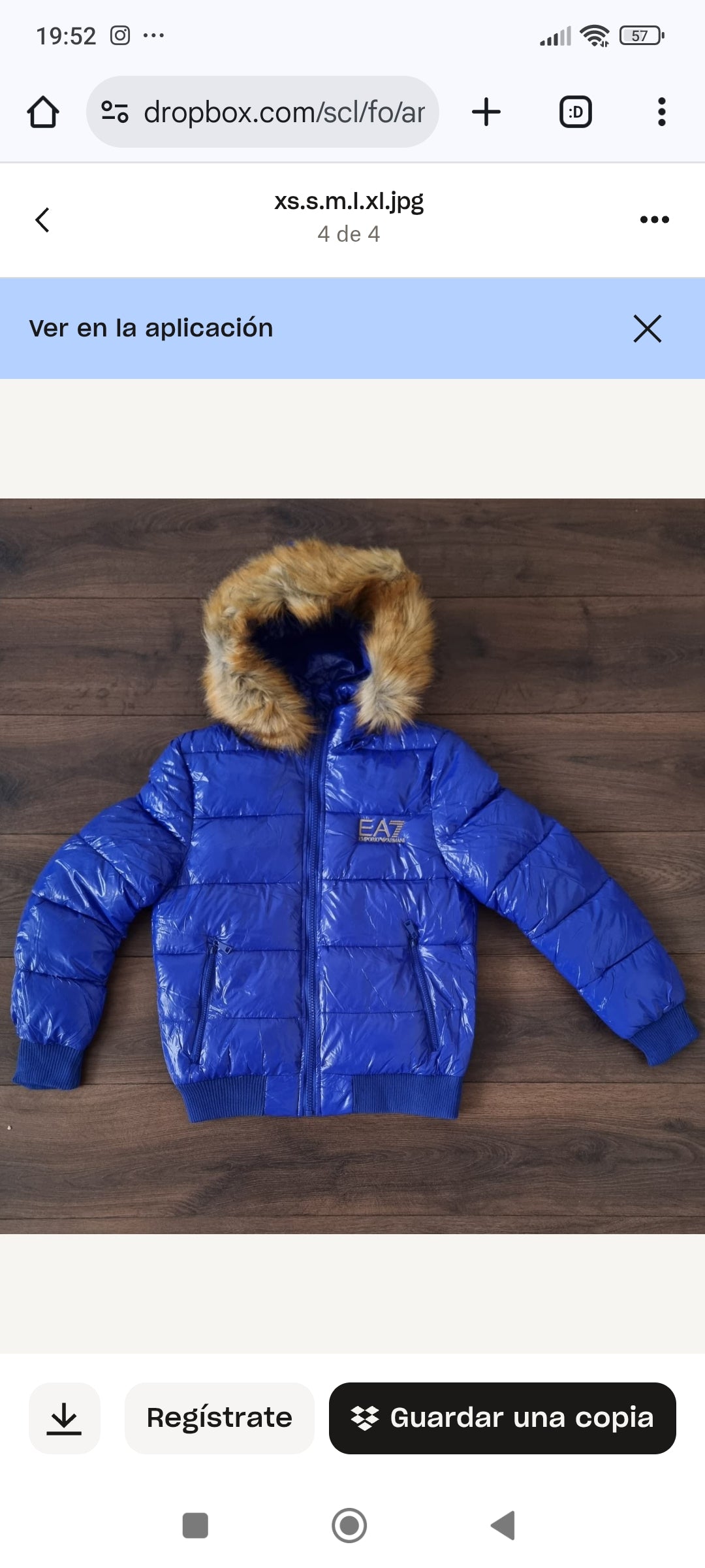 Abrigos Armani EA7