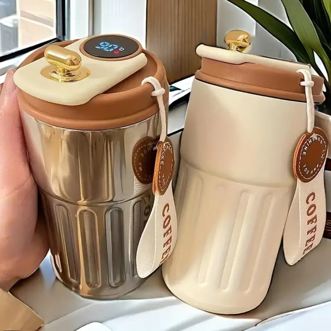 Termo bebidas (con indicador de temperatura)