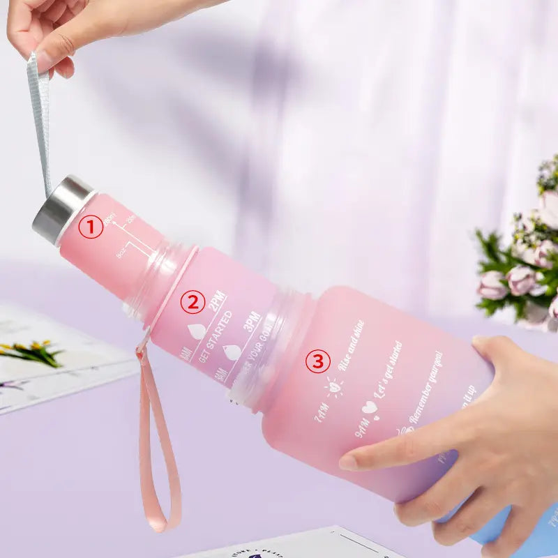 Botellas de plástico deporte (sin bpa)