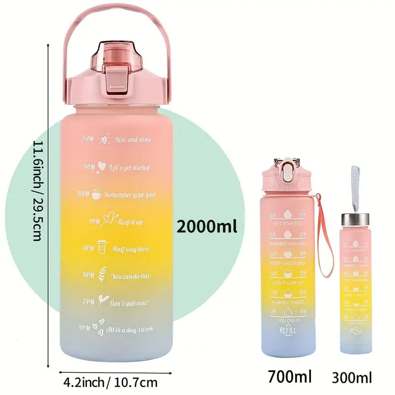 Botellas de plástico deporte (sin bpa)