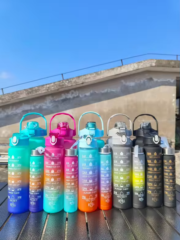 Botellas de plástico deporte (sin bpa)