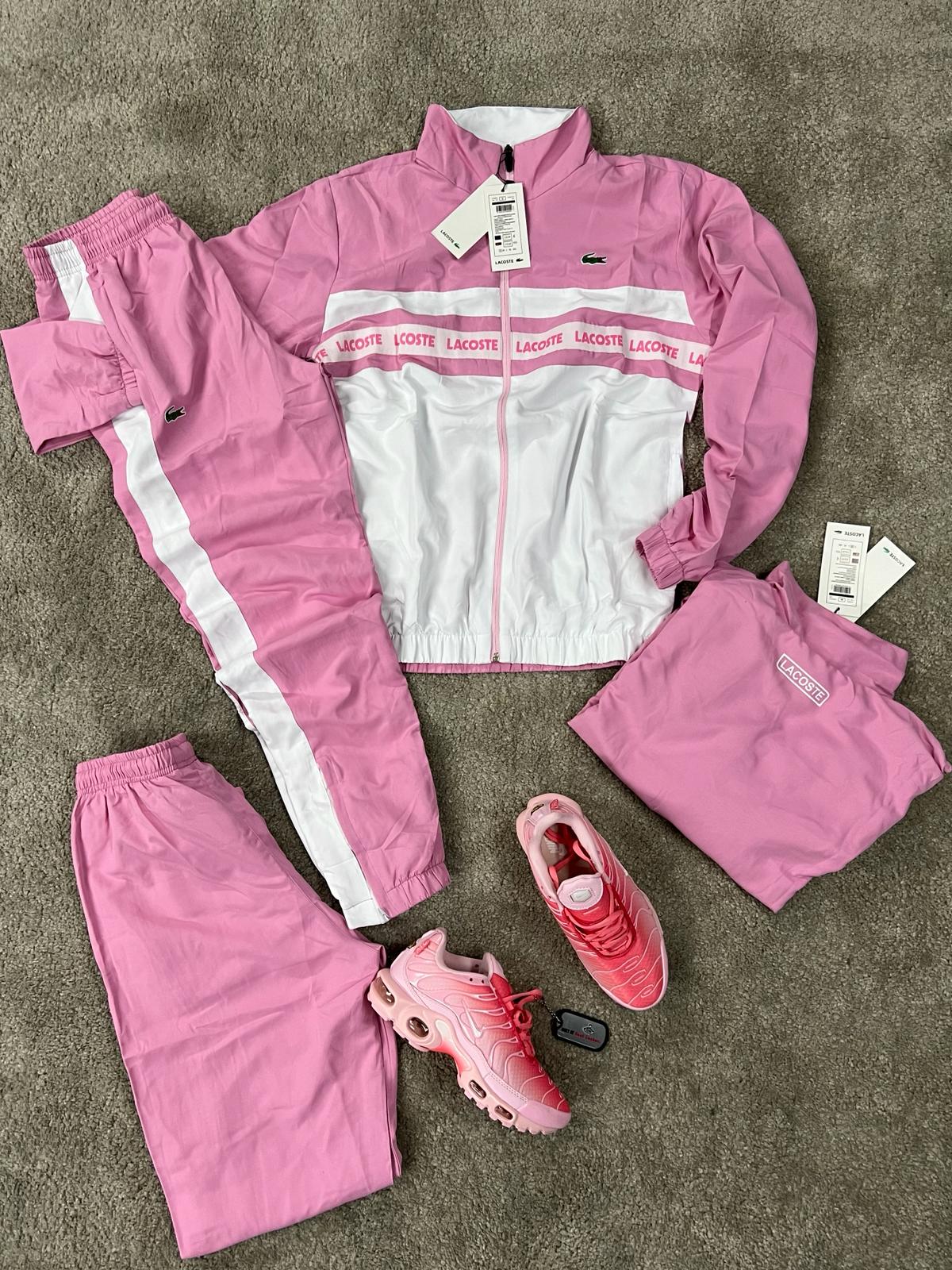 Chándal Lacoste Rosa
