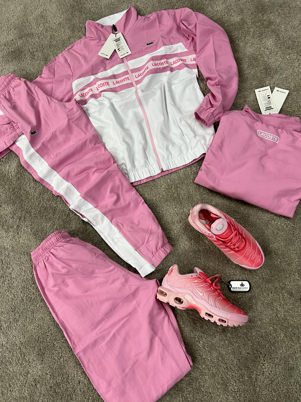 Chándal Lacoste Rosa