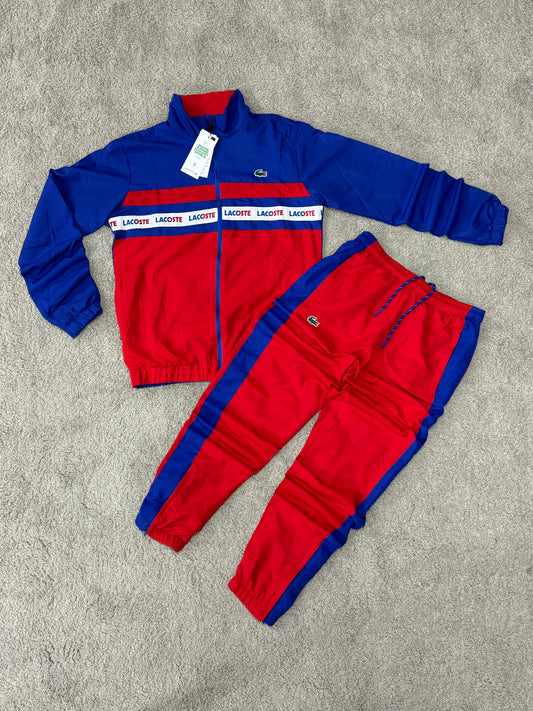 Chándal Lacoste Azul/Rojo
