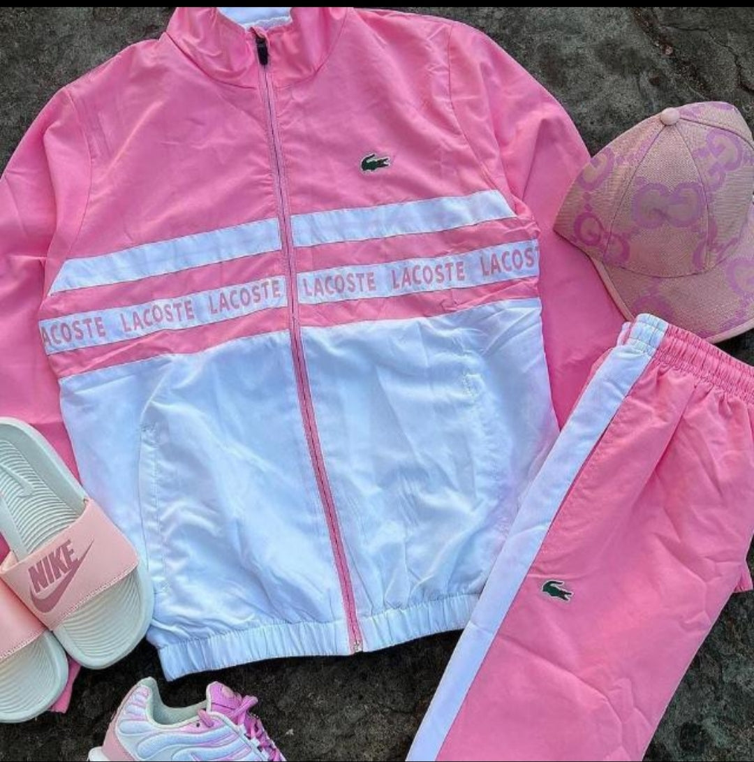 Chándal Lacoste Rosa
