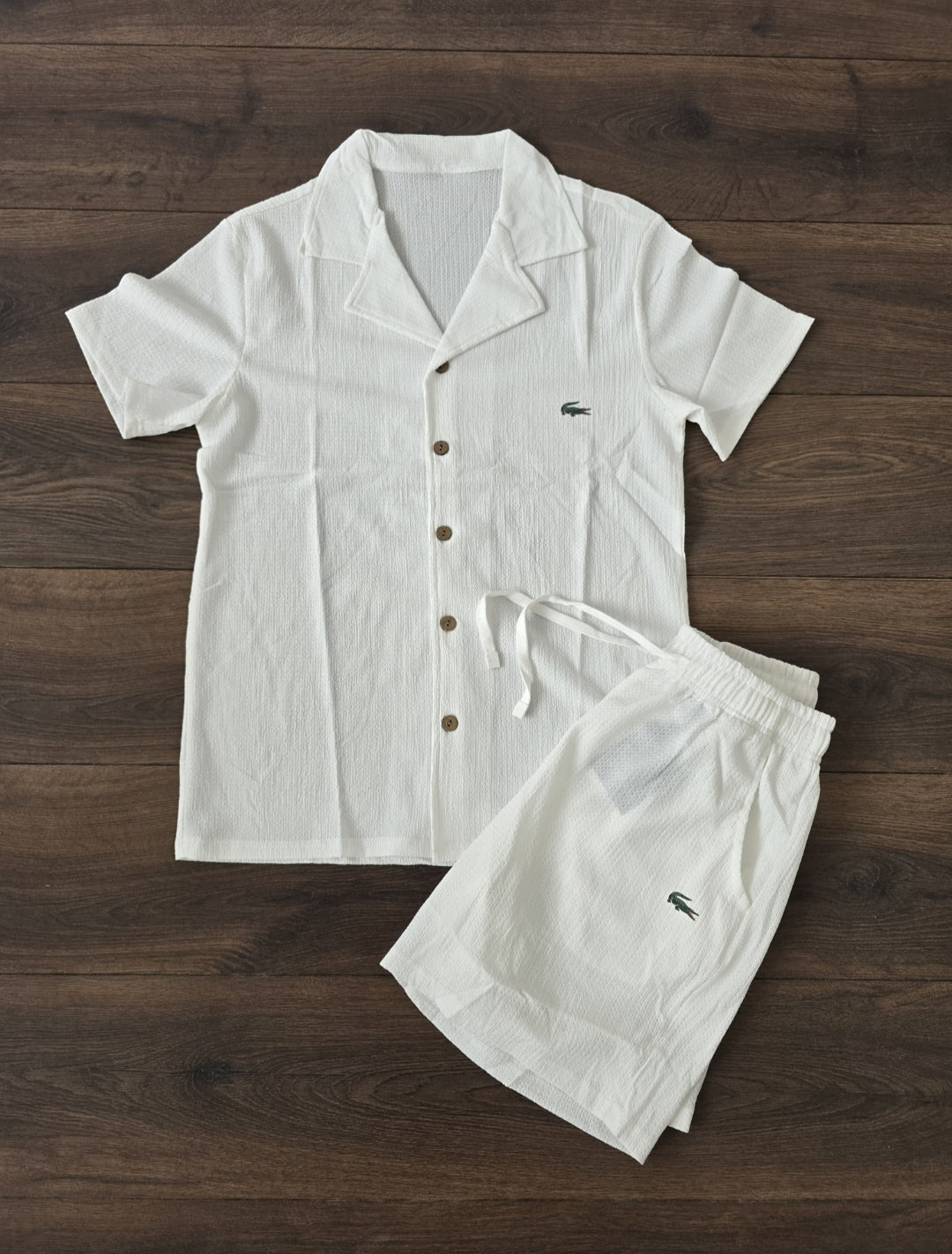 Conjunto Premium Lacoste Corto